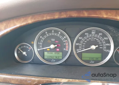 2005 Jaguar S-Type 4.2L V8 from USA, damaged, VIN SAJWA01U75HN13555